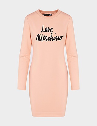 Love Moschino Script Logo Dress