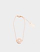 Pink Marc Jacobs Medallion Bracelet