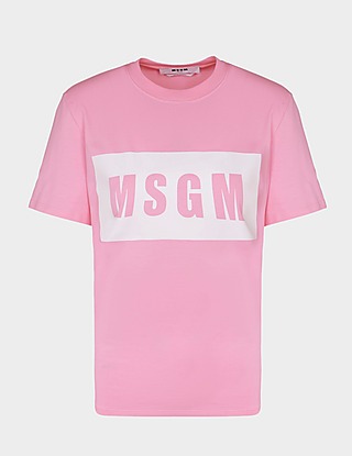 MSGM Box Logo T-Shirt