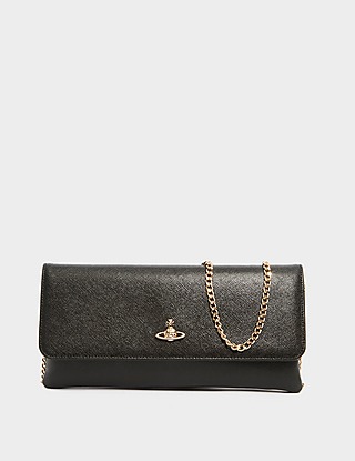 Vivienne Westwood Victoria Flap Clutch Bag