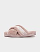 Pink Tommy Hilfiger Furry Slippers