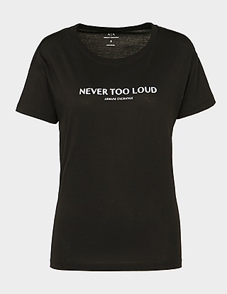 Armani Exchange Never Too Loud T-Shirt