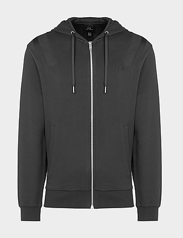 Armani Exchange Embroidered Front Logo Hoodie