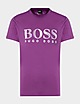 Purple BOSS Swim Logo T-Shirt