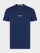 Blue Calvin Klein Jeans Central Monogram T-Shirt