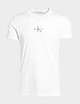 White Calvin Klein Jeans Central Monogram T-Shirt