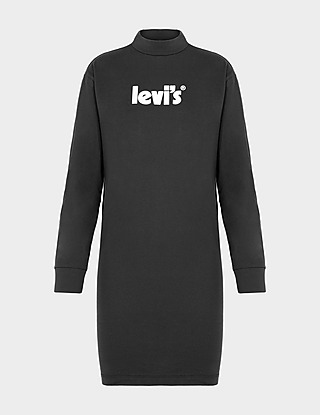 Levis Poster Logo Sweatshirt Dress