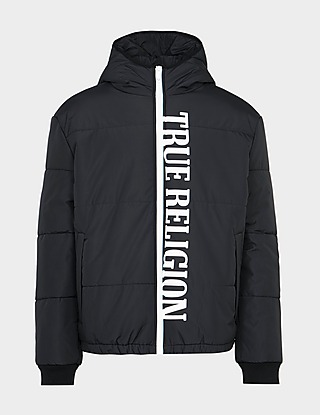 True Religion Large Logo Puffer Jacket