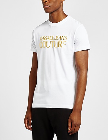 Versace Jeans Couture Classic Gold Text T-Shirt