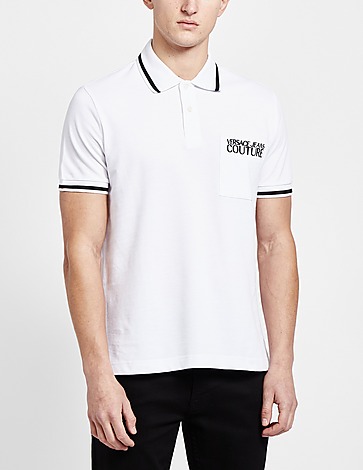 Versace Jeans Couture Tipped Collar Polo Shirt
