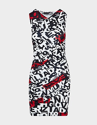 Love Moschino All Over Print Dress