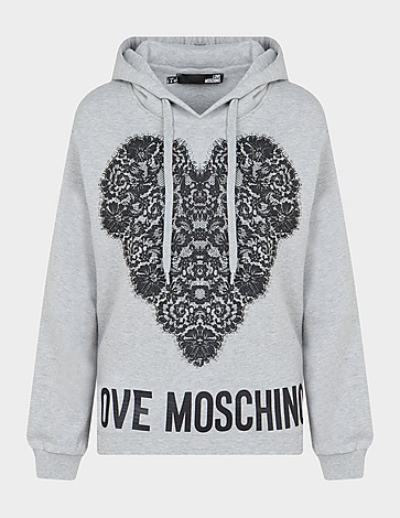 Love Moschino Lace Heart Hoodie