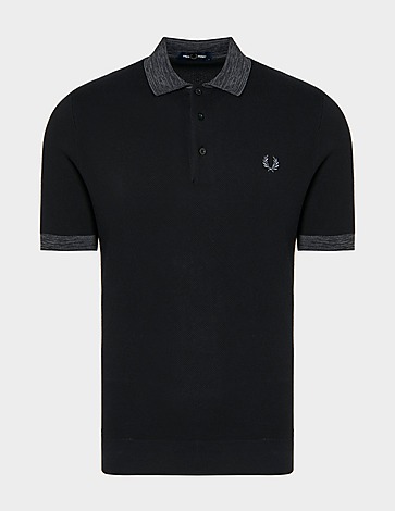 Fred Perry Space Dye Knit Polo Shirt