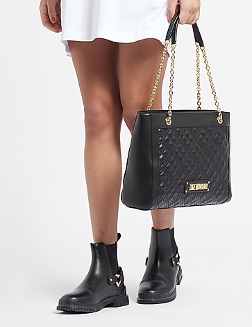 Love Moschino Quilted Chain Shopper Bag