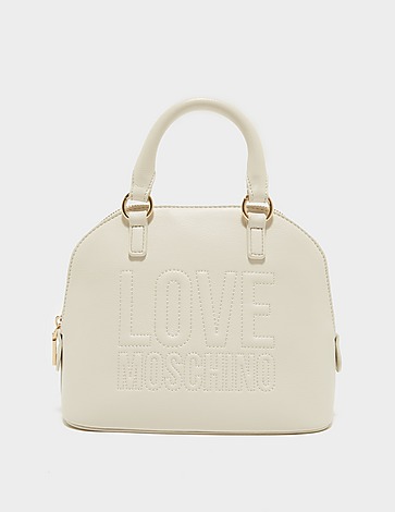 Love Moschino Embossed Logo Dome Bag