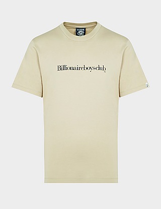 Billionaire Boys Club Serif Text T-Shirt