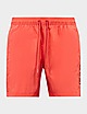 Orange Barbour International Large Logo Swim Shorts