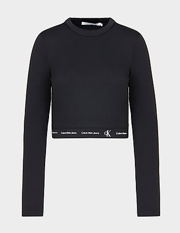 Calvin Klein Jeans MILANO LOGO CROP TOP