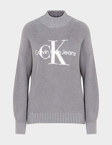 Calvin Klein Jeans Monogram Knitted Sweatshirt