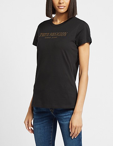 True Religion Crystal Logo T-Shirt