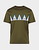 Green Missoni Triangle spacedye t-shirt