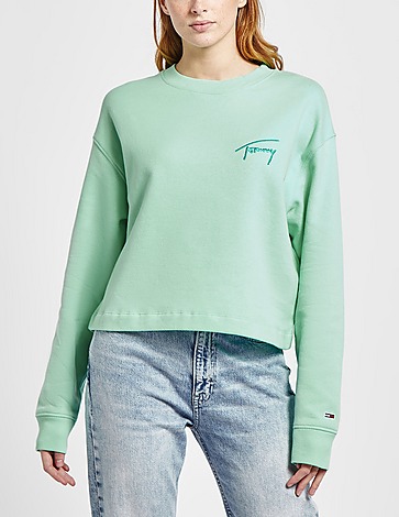 Tommy Jeans Crop Signature Sweatshirt