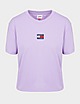Purple/Purple Tommy Jeans Badge T-Shirt