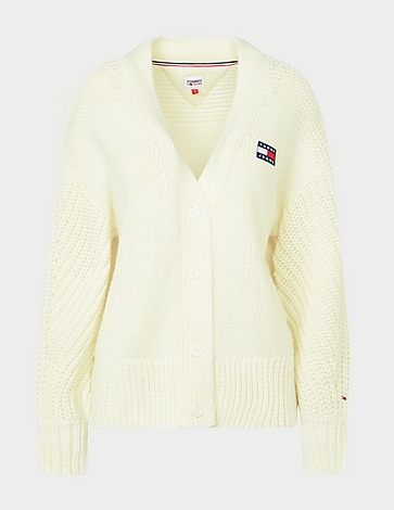 Tommy Jeans OVERSIZED BADGE CARDIGAN