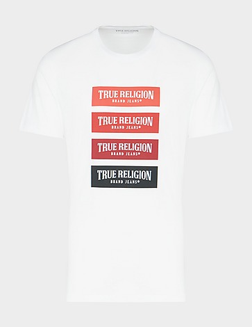 True Religion Quad Box Logo T-Shirt