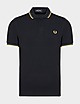 Blue Fred Perry Twin Tipped Polo Shirt