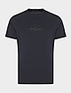 Blue Fred Perry Embroidered Logo T-Shirt