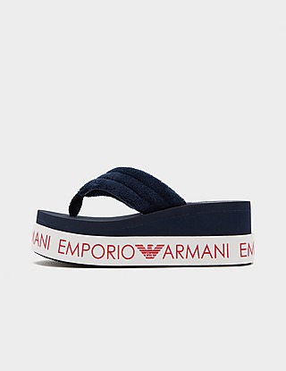 Emporio Armani Loungewear Wedge Flip Flop