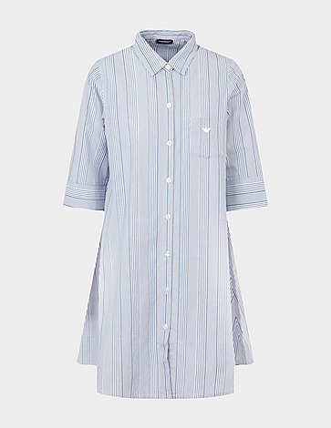 Emporio Armani Stripe Shirt Dress