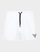 White Emporio Armani Essential Swim Shorts