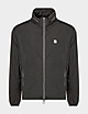 Black Armani Exchange Concealed Hood Jacket