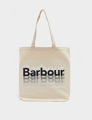 Barbour Logo Tote Bag