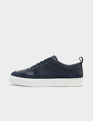 Calvin Klein Low Perforated Leather Trainers