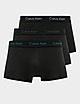 Black Calvin Klein Underwear 3 Pack Low Rise Trunks