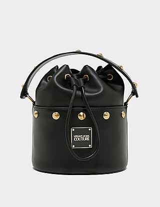 Versace Jeans Couture Stud Crossbody Bucket Bag