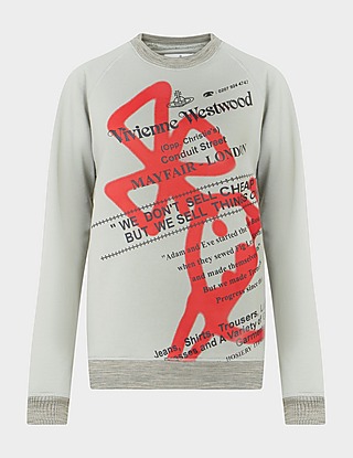 Vivienne Westwood Raglan Graphic Sweatshirt