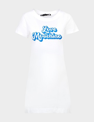 Love Moschino Bubble Logo T-Shirt Dress