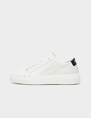 Valentino Shoes Leather Perforated Trainers