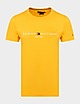 Yellow Tommy Hilfiger Embroidered Logo T-Shirt