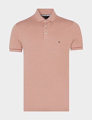 Tommy Hilfiger Mouline Tipped Polo Shirt