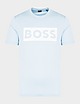 Blue BOSS UV Logo T-Shirt
