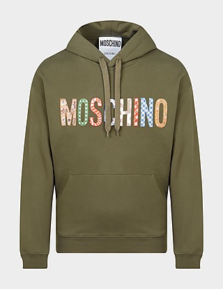 Moschino Patch Letter Hoodie