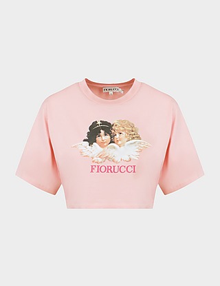 Fiorucci Vintage Angel Crop T-Shirt