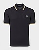 Black/Orange Fred Perry Twin Tipped Polo Shirt