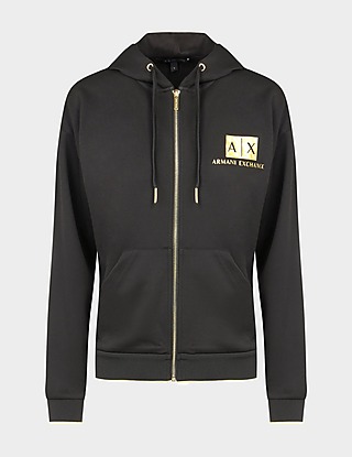 Armani Exchange Gold Patch Hoodie