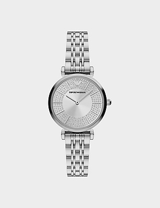 Emporio Armani Two Hand Stainless Steel Watch